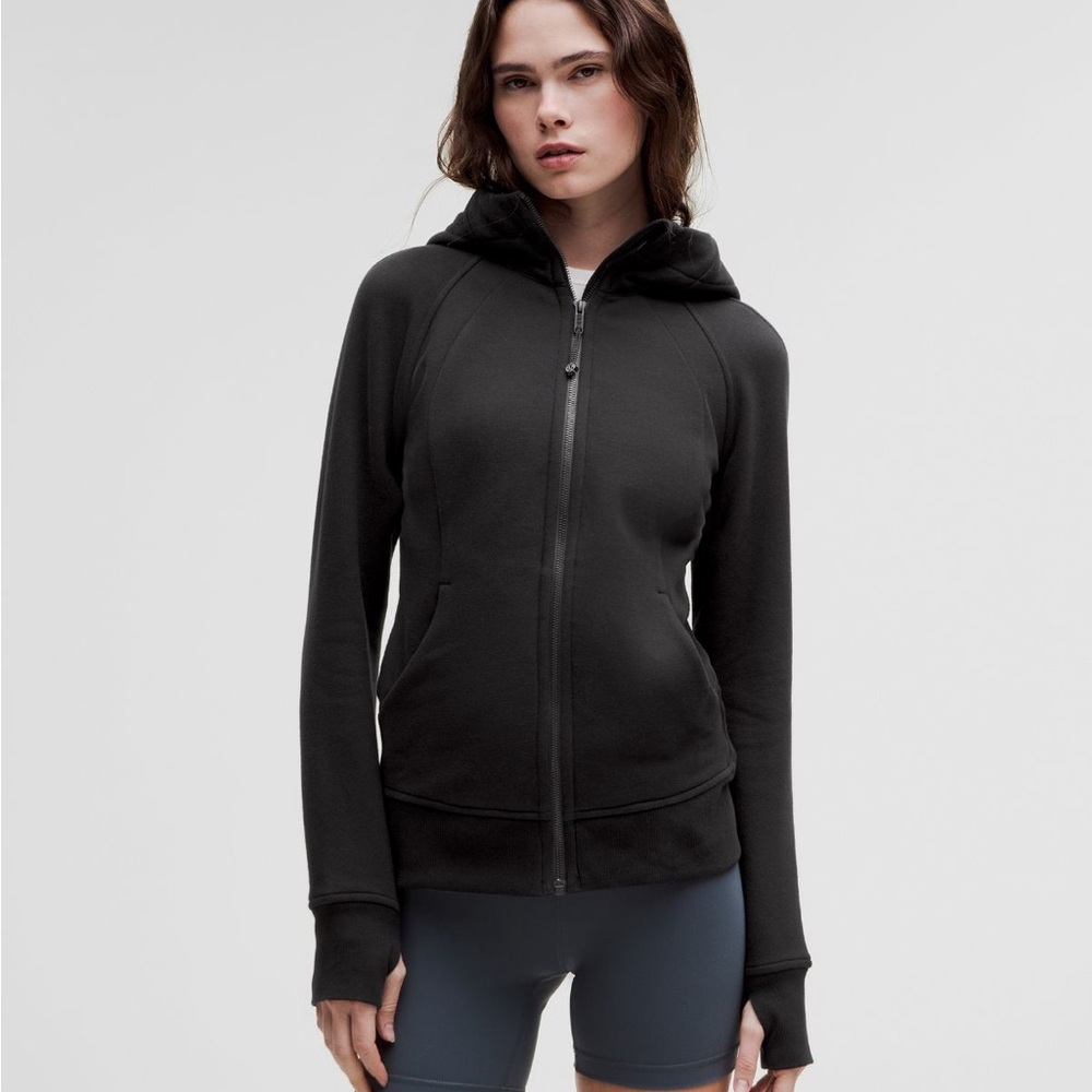 Lululemon Athletica Black Zip-Up Hoodie